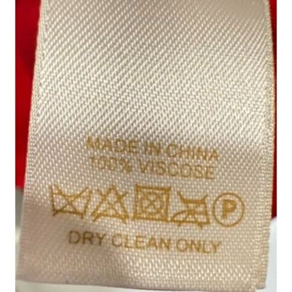 Kate Spade Ruffled Red Sleeveless Blouse - Picture 7 of 7